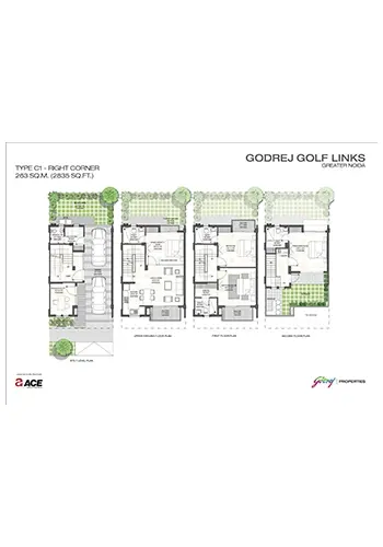 Godrej Golf Links Villas floor plan