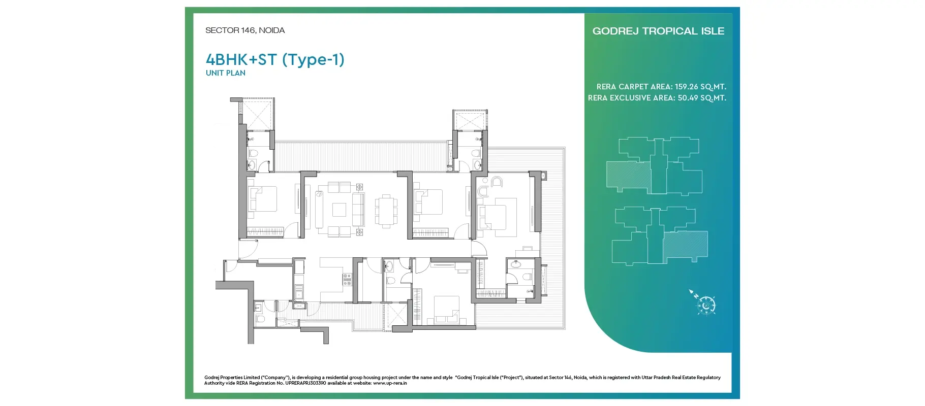 Gaur The Islands floor plan